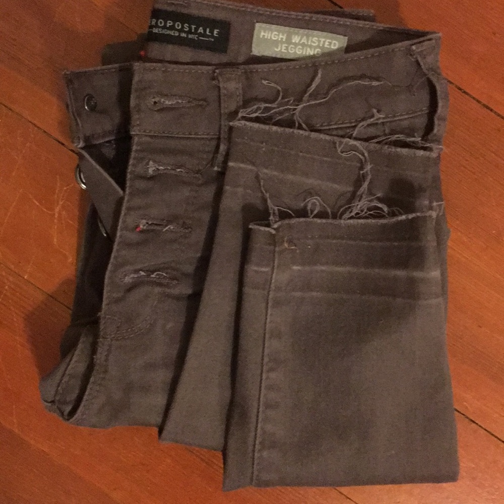 Aeropostale high rise skinny jeans